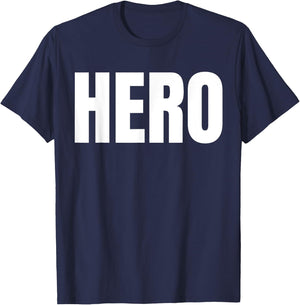 HERO. The Word Hero T-Shirt - T-Shirt | Navy