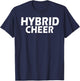 Hybrid Cheer - Cheerleading T-Shirt - T-Shirt | Navy