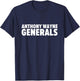 Anthony Wayne Generals Bold T-Shirt - T-Shirt | Navy