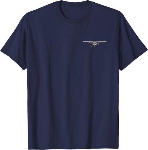 Pilot C172 Flying Airplane Mode On (2-Sided)