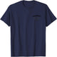 Saddleback Eagle Logo Lightweight Graphic T-Shirt - T-Shirt | Navy