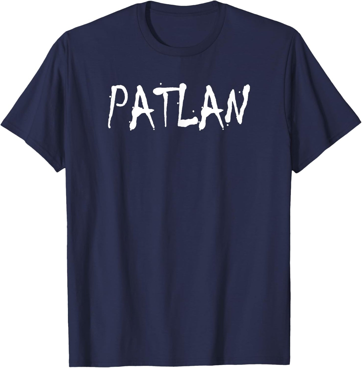 Patlan Last Name American Hispanic Mexican Spanish Family T-Shirt - T-Shirt | Navy