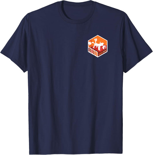NASA JPL Mars 2020 Rover Mission Mars Exploration Program SD T-Shirt - T-Shirt | Navy