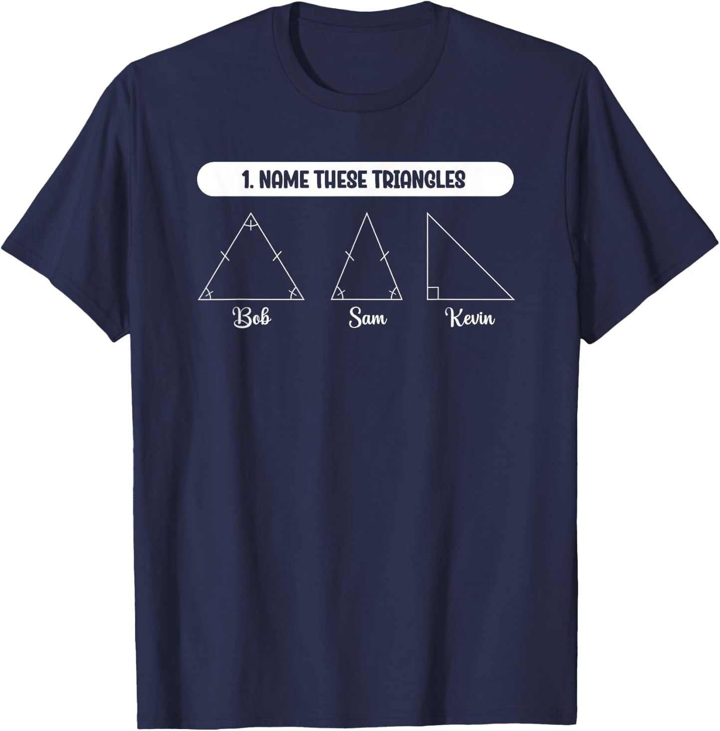 Funny Geometry Math Student Analysis T-Shirt - T-Shirt | Navy