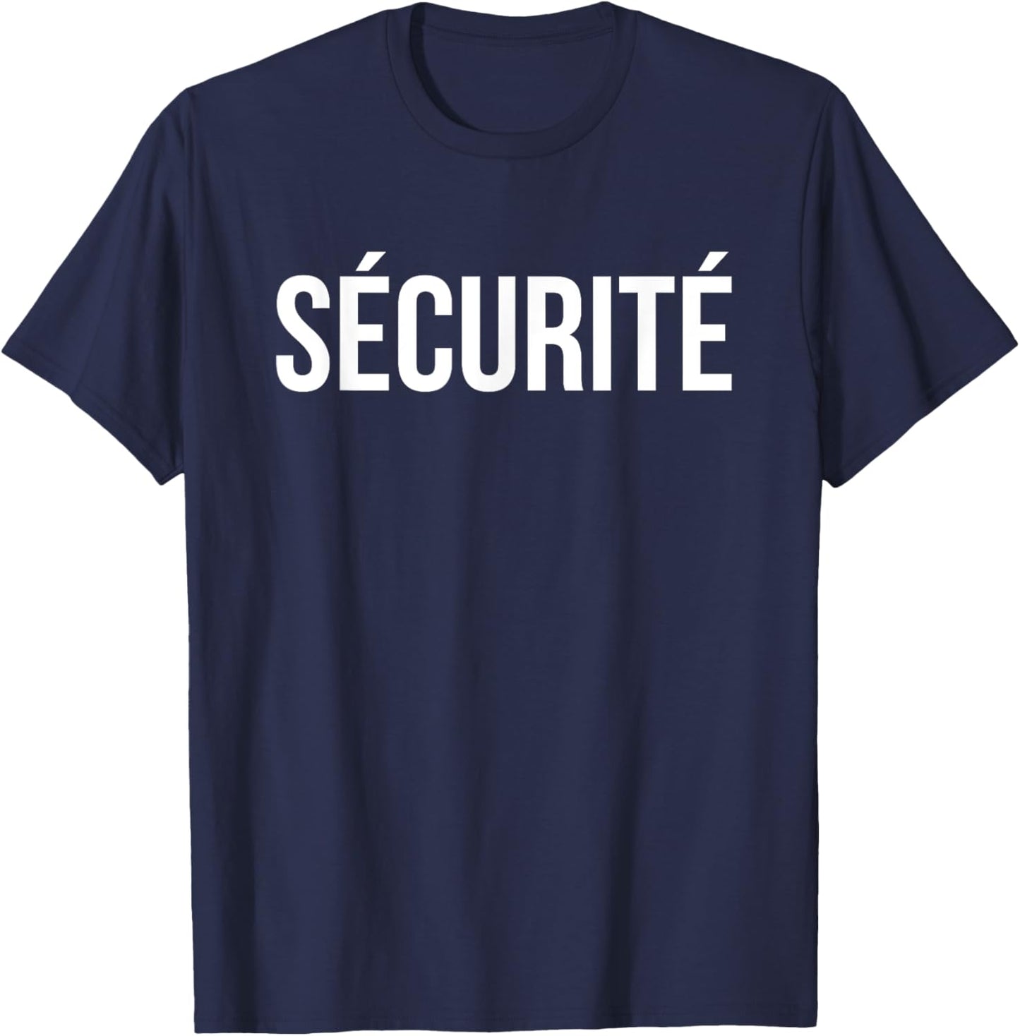 Securite French Security T-Shirt - T-Shirt | Navy