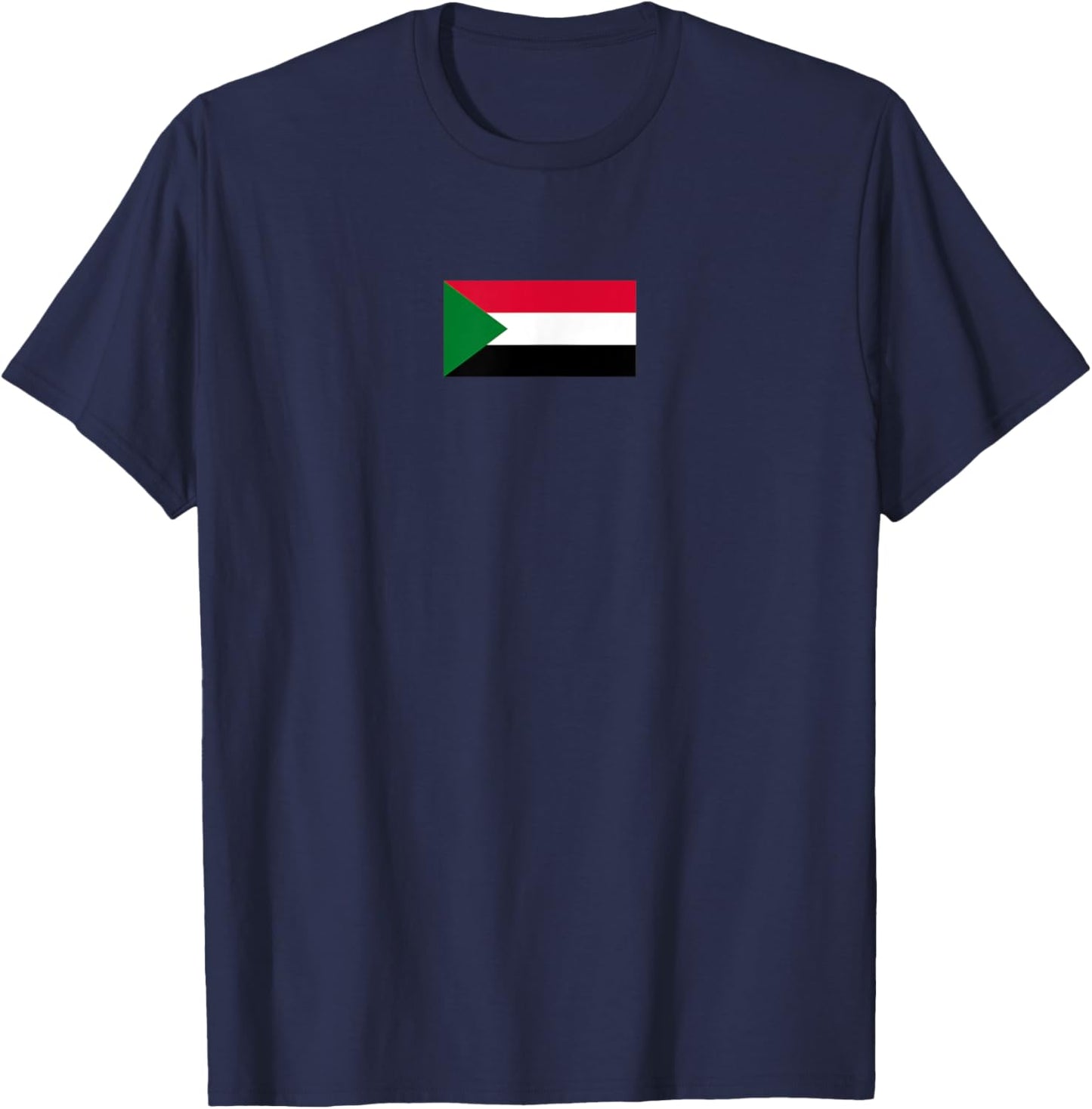 Sudanese Flag of Sudan T-Shirt - T-Shirt | Navy