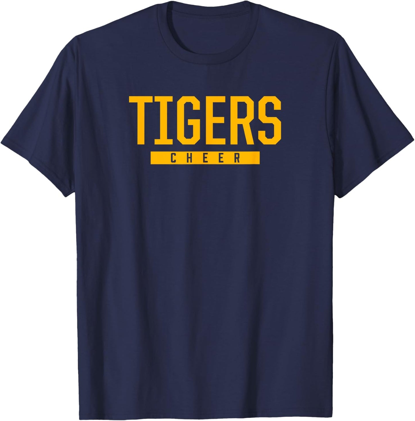 Dawson County Tigers Cheer HS T-Shirt - T-Shirt | Navy