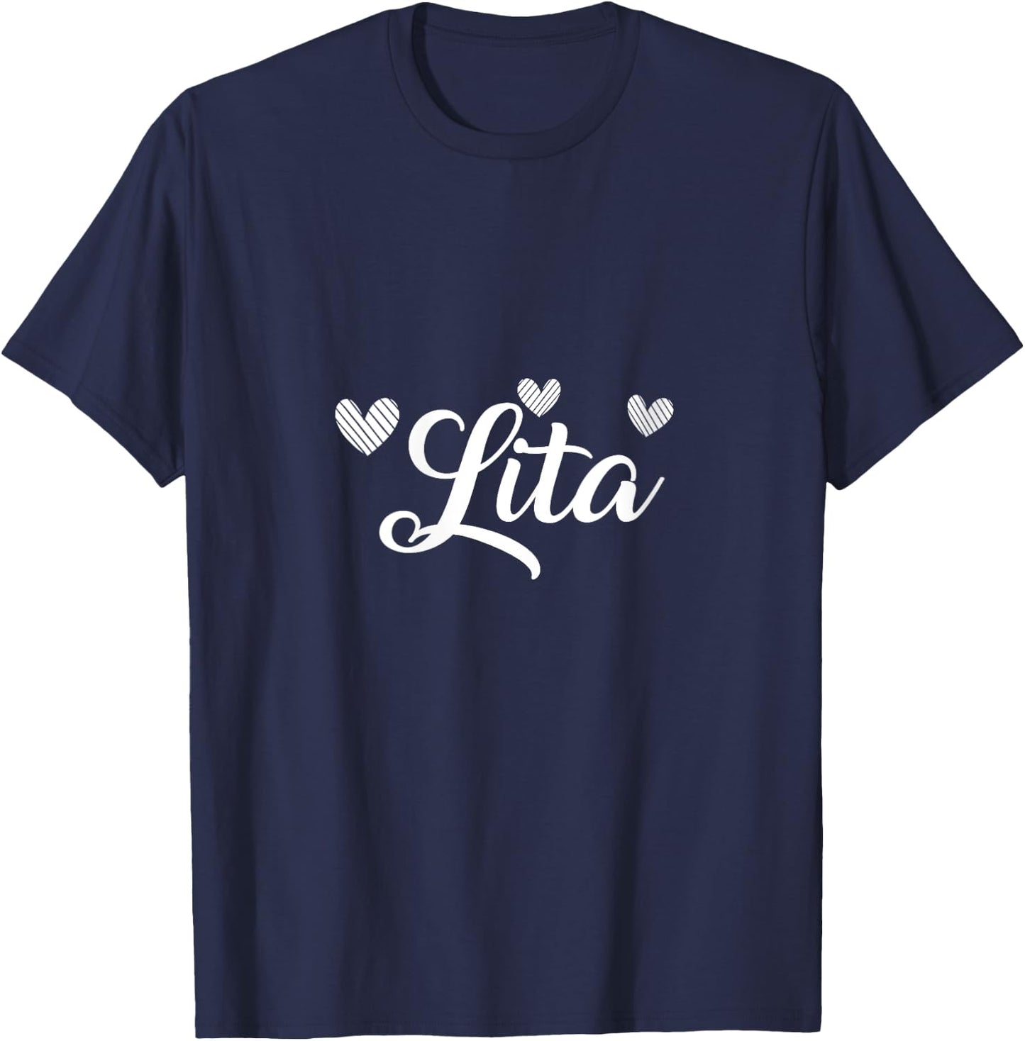 Lita shirt Little Heart Mother's Day Lita V-Neck T-Shirt - T-Shirt | Navy