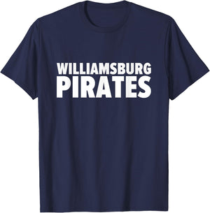 Williamsburg Pirates Bold T-Shirt - T-Shirt | Navy