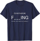 Fishing I'd Rather Be F___ING (Fishing) Apparel T-Shirt - T-Shirt | Navy