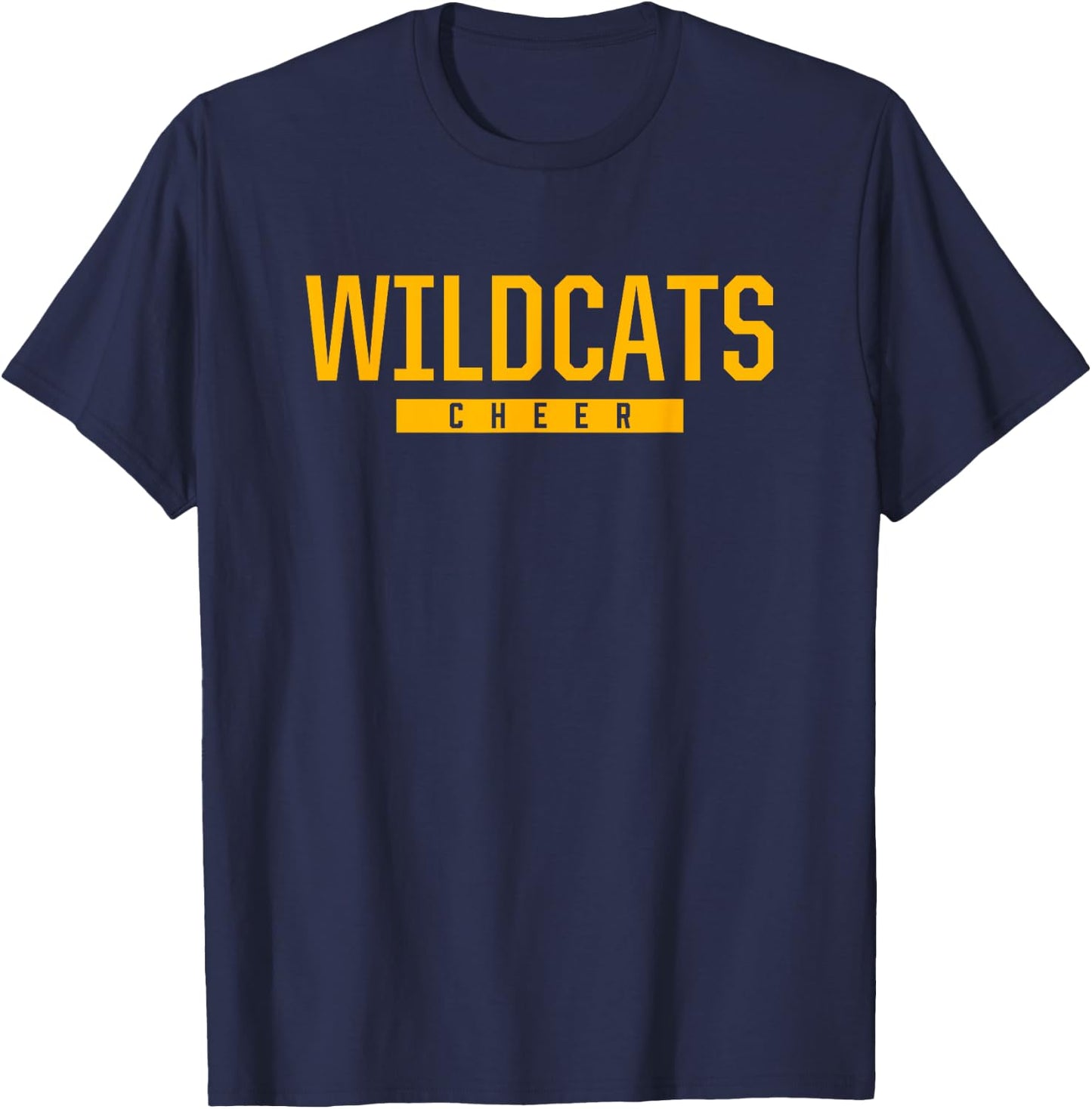 Hixson Wildcats Cheer HS T-Shirt - T-Shirt | Navy