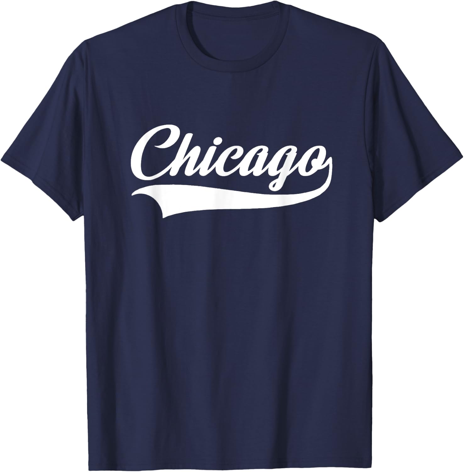 Chicago - Hometown Pride - Throwback Design - Classic T-Shirt - T-Shirt | Navy