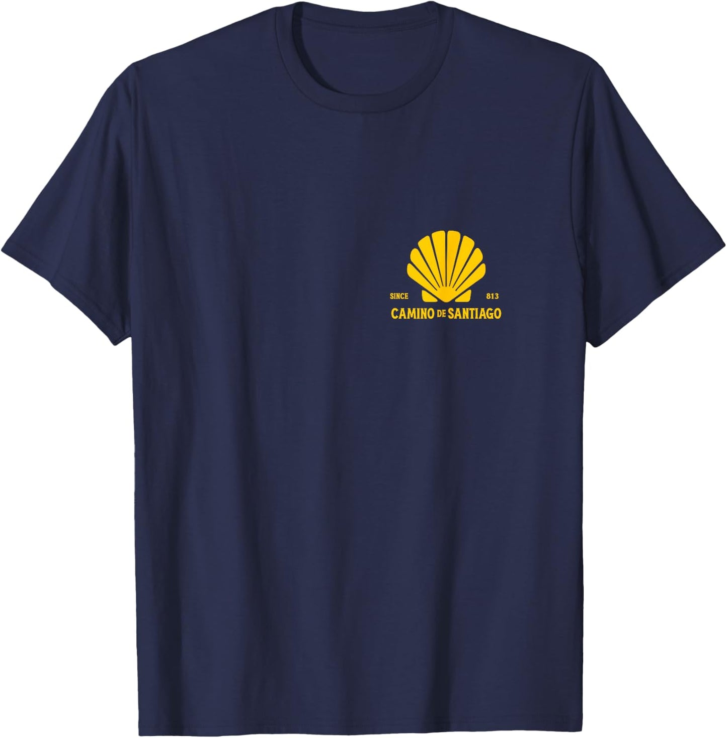 "Camino Francés" - El Camino de Santiago T-Shirt - T-Shirt | Navy