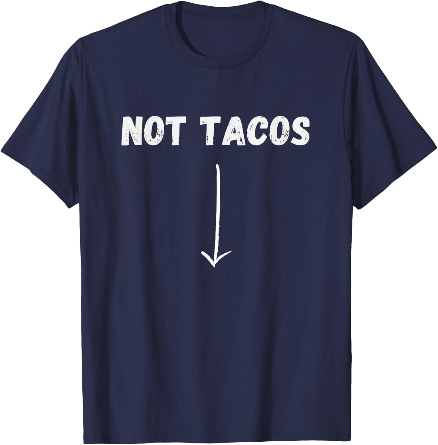 Not Tacos Funny Pregnant Belly Taco Lover Expecting Mama T-Shirt - T-Shirt | Navy