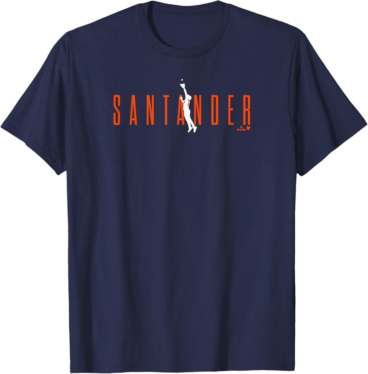 Anthony Santander - Air Santander - Baltimore Baseball T-Shirt - T-Shirt | Navy