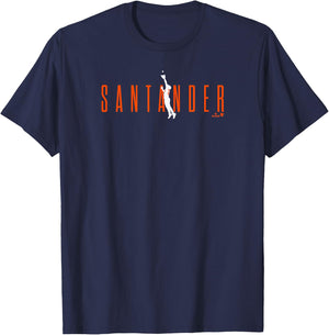 Anthony Santander - Air Santander - Baltimore Baseball T-Shirt - T-Shirt | Navy