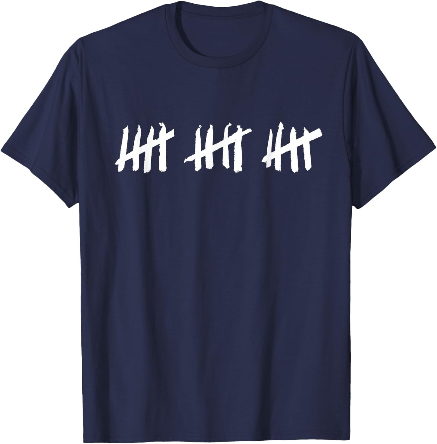 Funny Birthday Tally 15th Birthday 15 Year Old Bday Party T-Shirt - T-Shirt | Navy