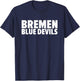 Bremen Blue Devils Bold T-Shirt - T-Shirt | Navy