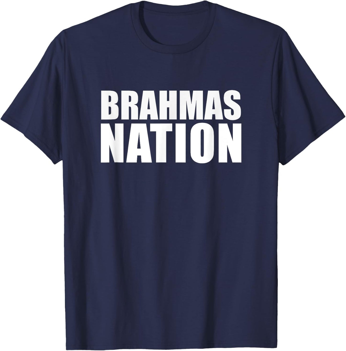 Macarthur Brahmas Nation HS T-Shirt - T-Shirt | Navy