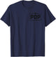 Pop Est. 2024 Pop 2024 Logo New Dad Fathers Day T-Shirt - T-Shirt | Navy