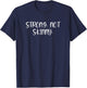 Strong Not Skinny: Bodybuilding Fitness Apparel T-Shirt - T-Shirt | Navy