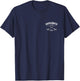 Saddleback Fishing Logo Lightweight, Graphic T-Shirt - T-Shirt | Navy