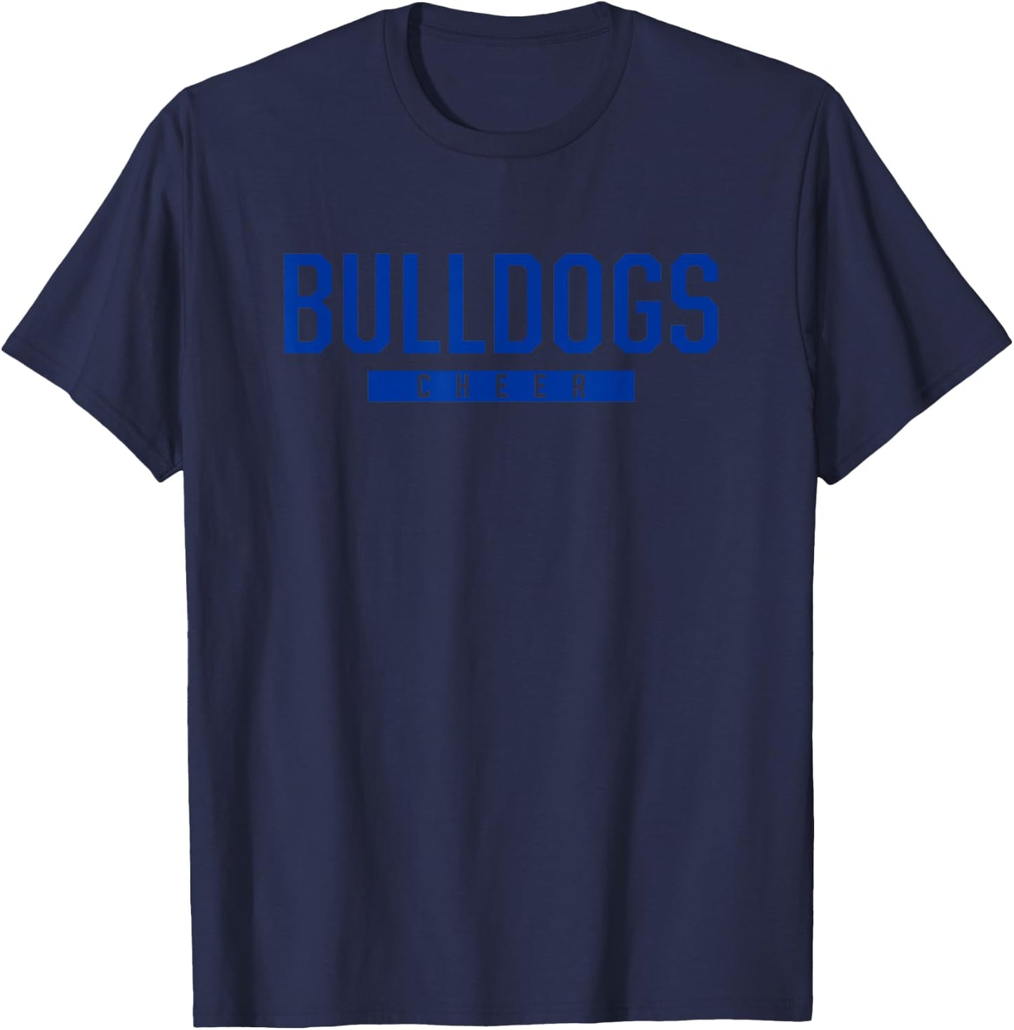 Mason Bulldogs Cheer HS T-Shirt - T-Shirt | Navy