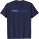I Have Decided Christian Baptism Bible Lover T-Shirt - T-Shirt | Navy