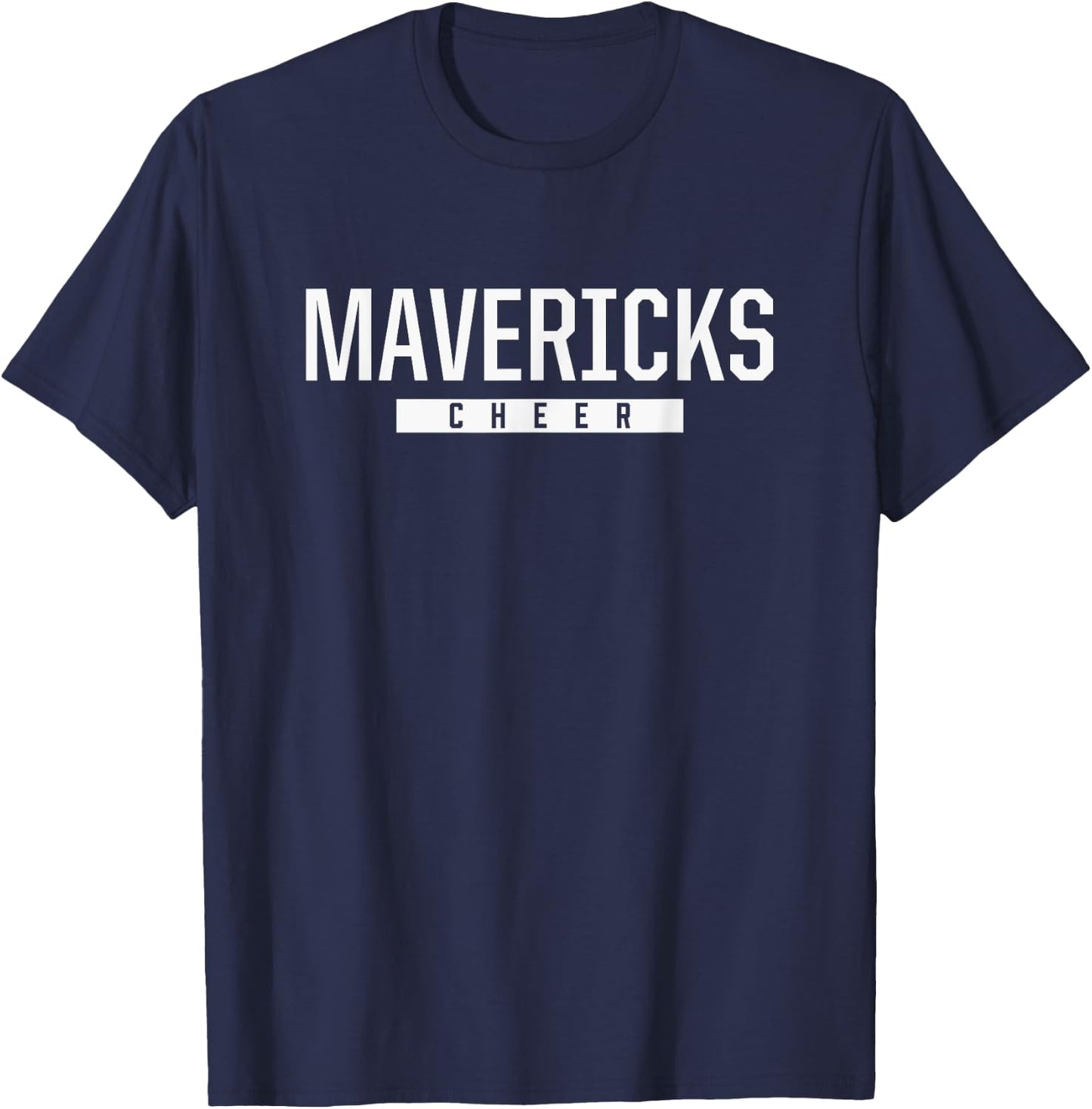 Mauldin Mavericks Cheer HS T-Shirt - T-Shirt | Navy
