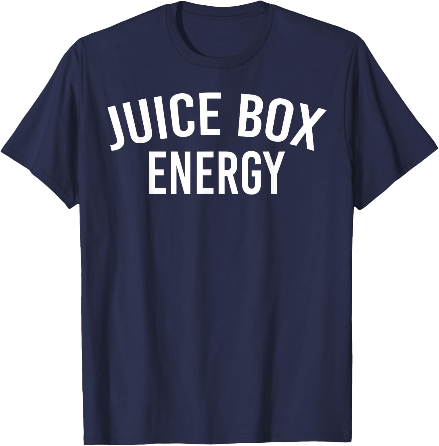 Funny Juice Box Energy T-Shirt - T-Shirt | Navy