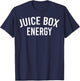 Funny Juice Box Energy T-Shirt - T-Shirt | Navy