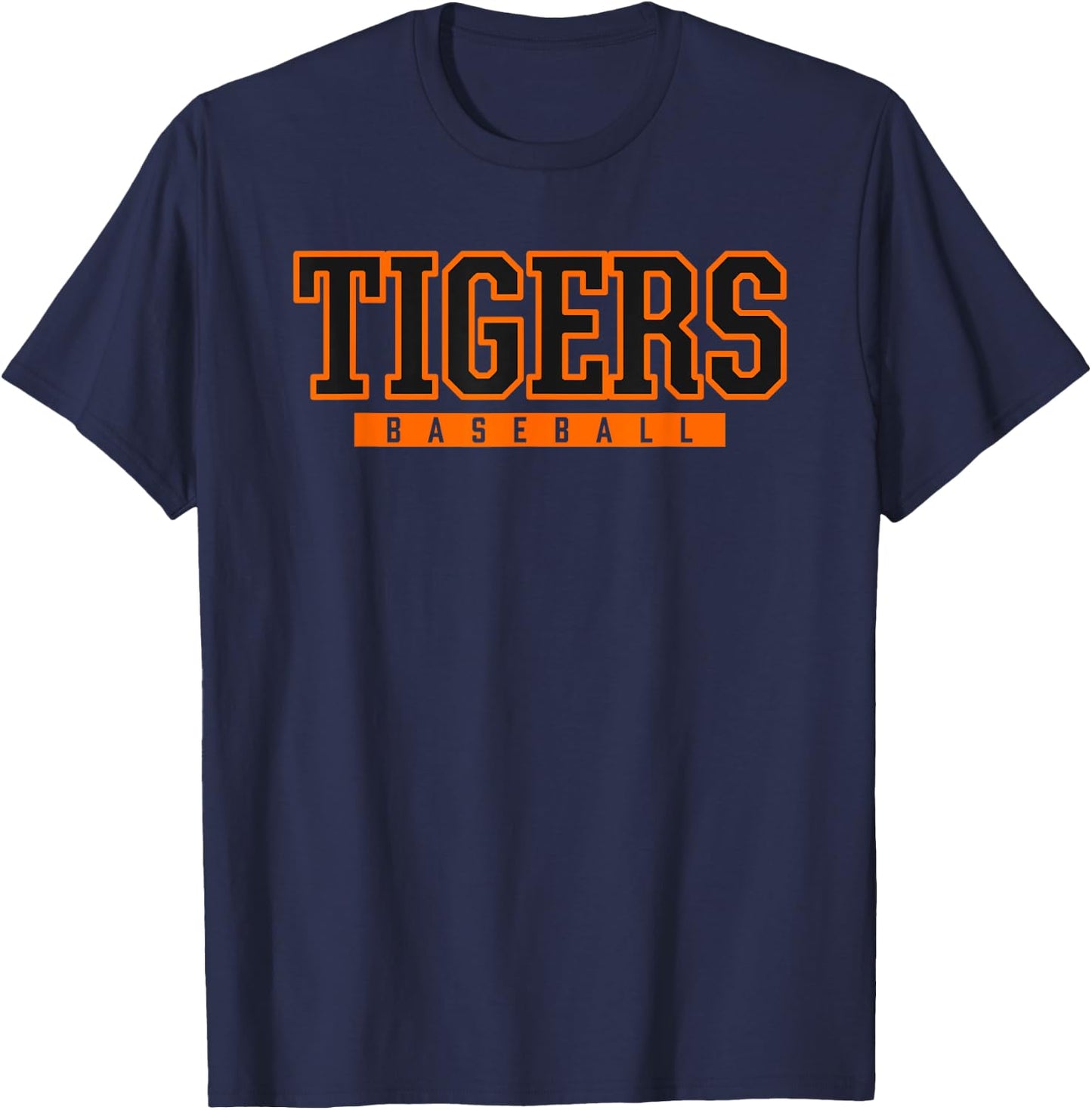 El Paso Tigers Baseball T-Shirt - T-Shirt | Navy