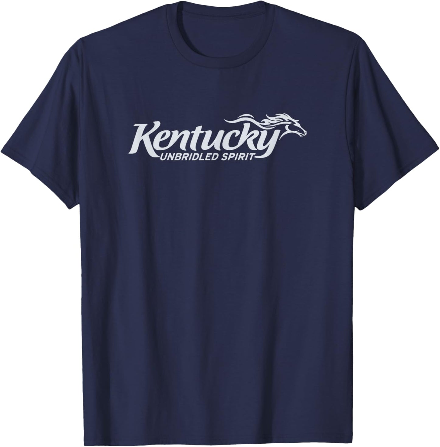 Kentucky Unbridled Spirit Highway Welcome Sign T-Shirt - T-Shirt | Navy