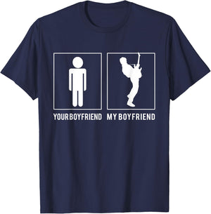 Guitarist Your - My Boyfriend T-Shirt - T-Shirt | Navy