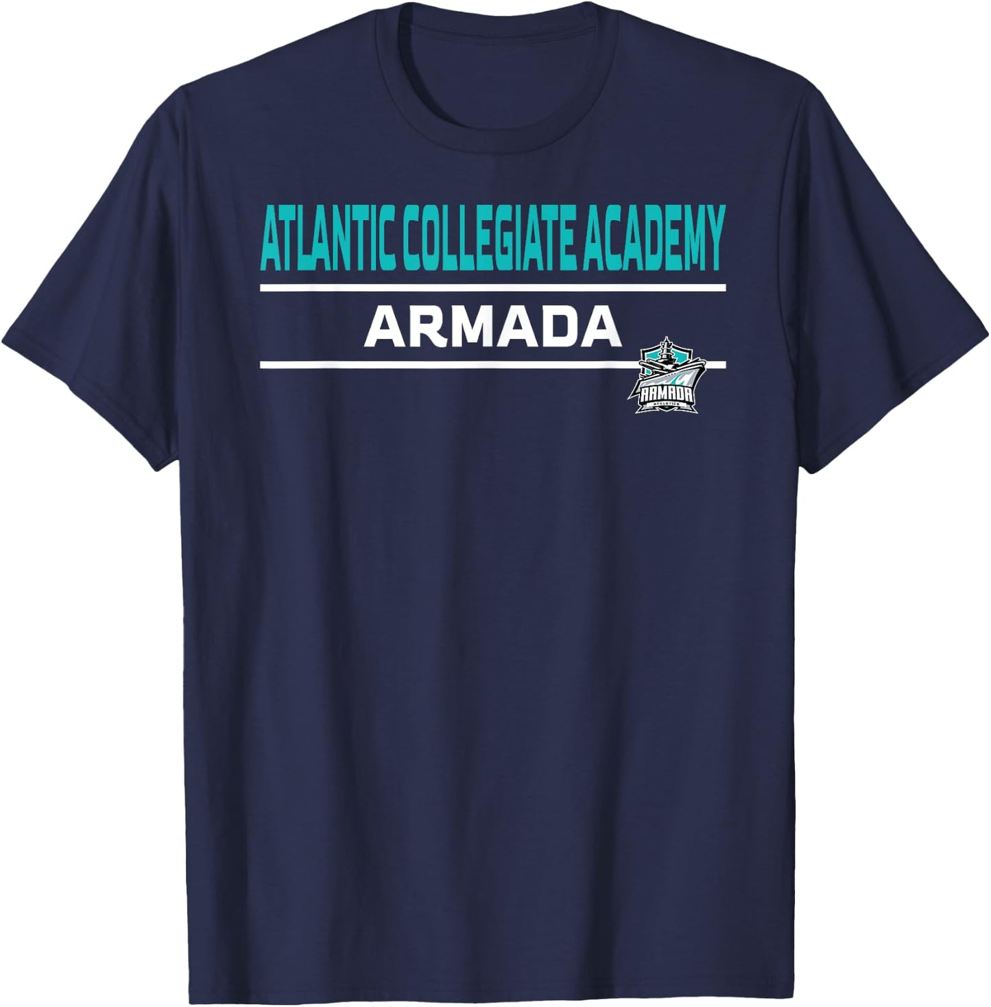 Atlantic Collegiate Academy Armada T-Shirt - T-Shirt | Navy