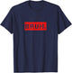 Bruh Meme Funny Saying Brother Greeting Teens Boys Men Short Sleeve T-Shirt - T-Shirt | Navy