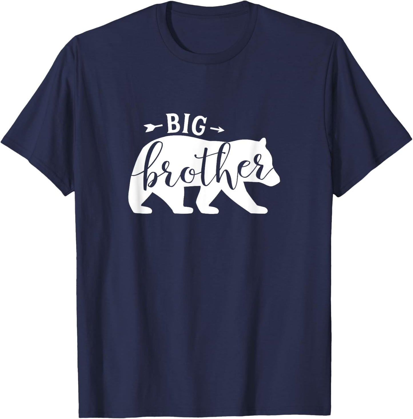 Big Brother Bear Shirt Brother Bear Brother T-Shirt - T-Shirt | Navy