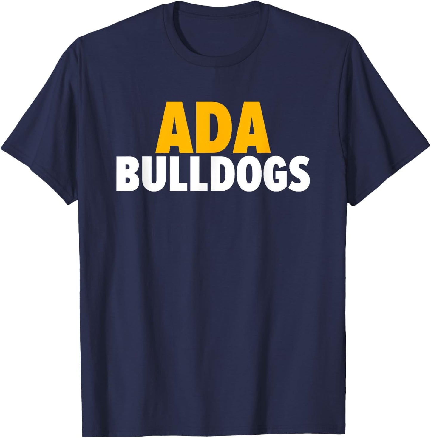 Ada Bulldogs Bold T-Shirt - T-Shirt | Navy
