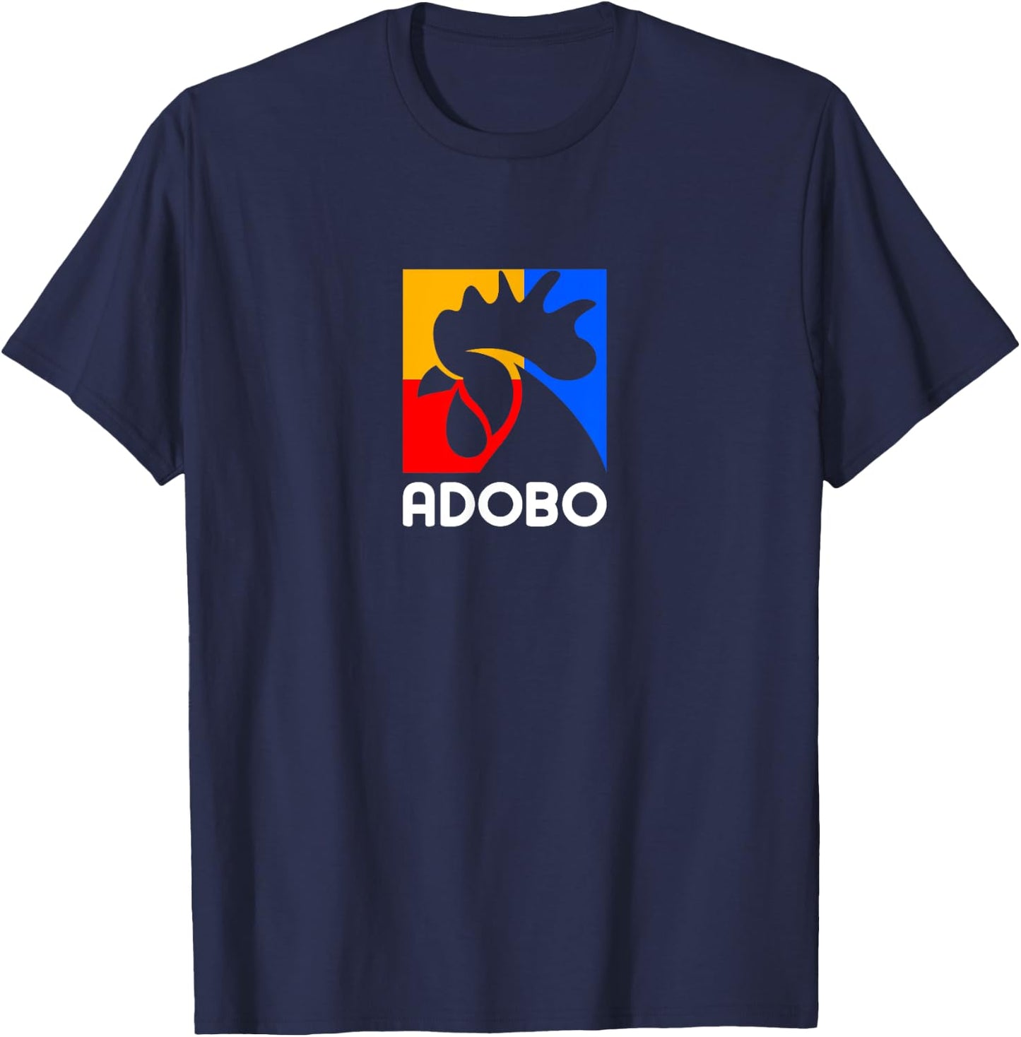 Adobo Design for Proud Pinoys T-Shirt - T-Shirt | Navy