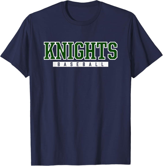 Richwoods Knights Baseball T-Shirt - T-Shirt | Navy