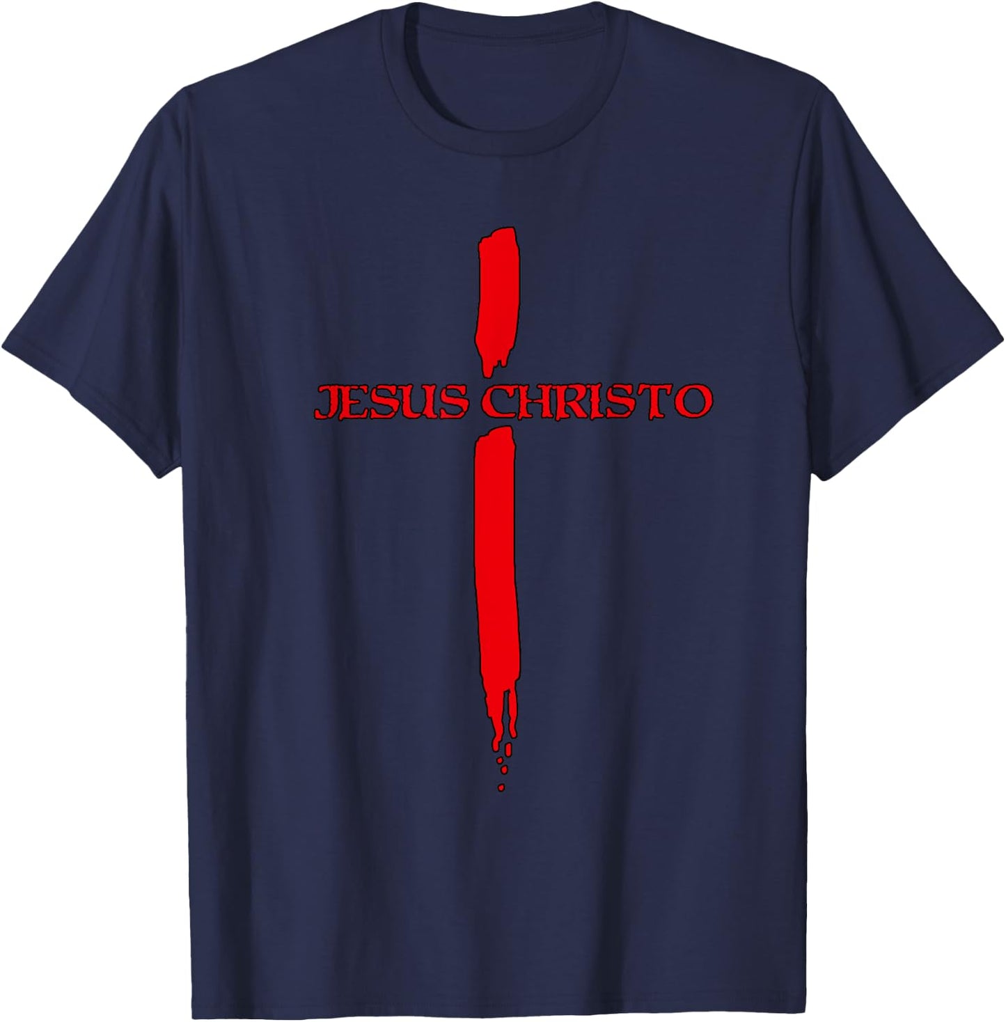 Jesus Christo T-Shirt - T-Shirt | Navy