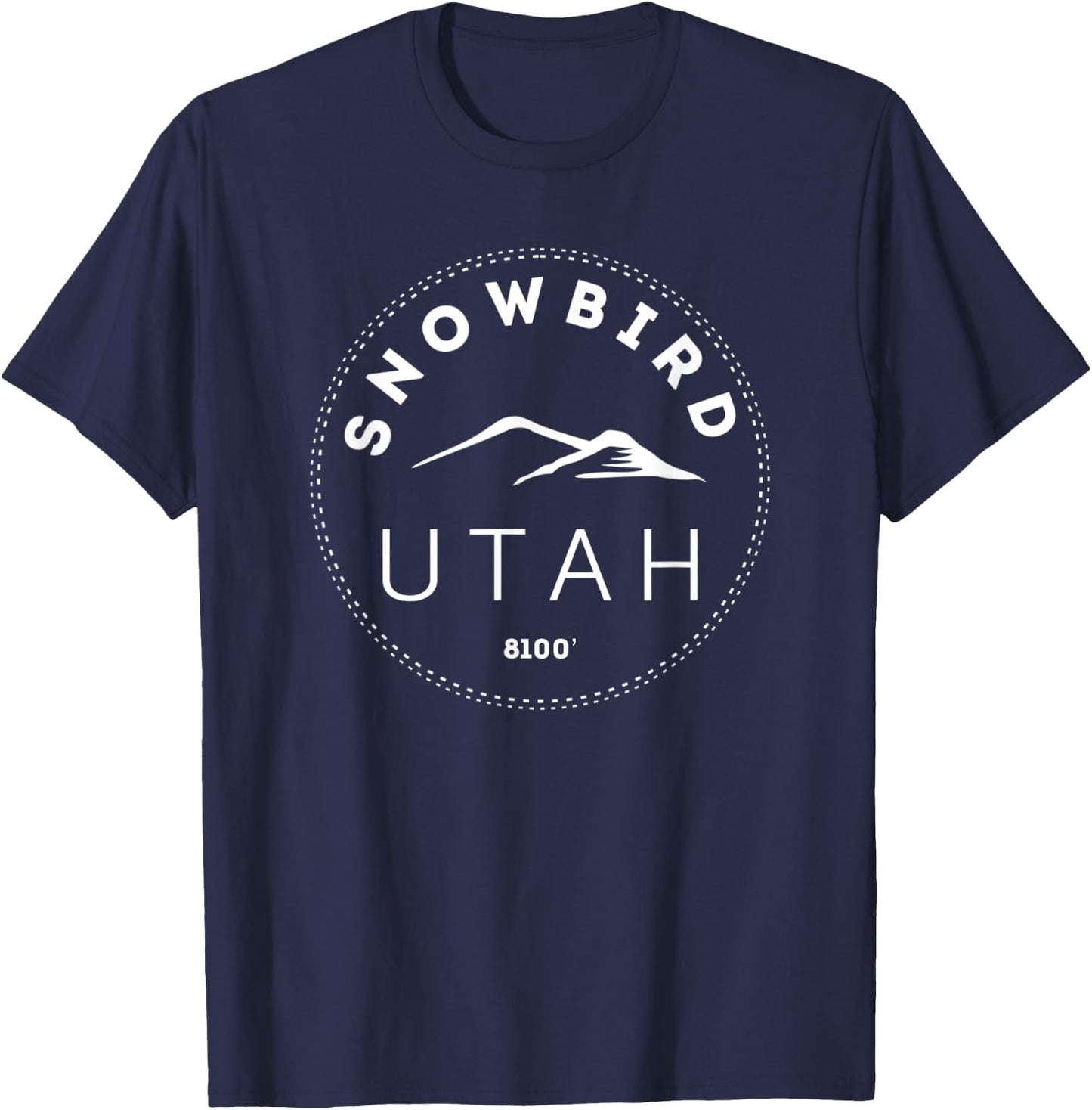 Snowbird Utah - Rocky Mountain UT T-Shirt - T-Shirt | Navy