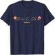 Aloha Ke Akua Christian Hawaiian Hibiscus Flowers Floral T-Shirt - T-Shirt | Navy