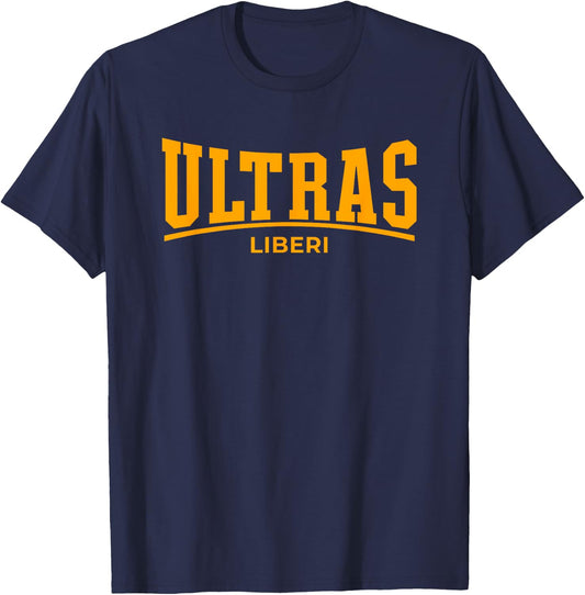 Ultras Liberi - Casuals Against Modern Football T-Shirt - T-Shirt | Navy