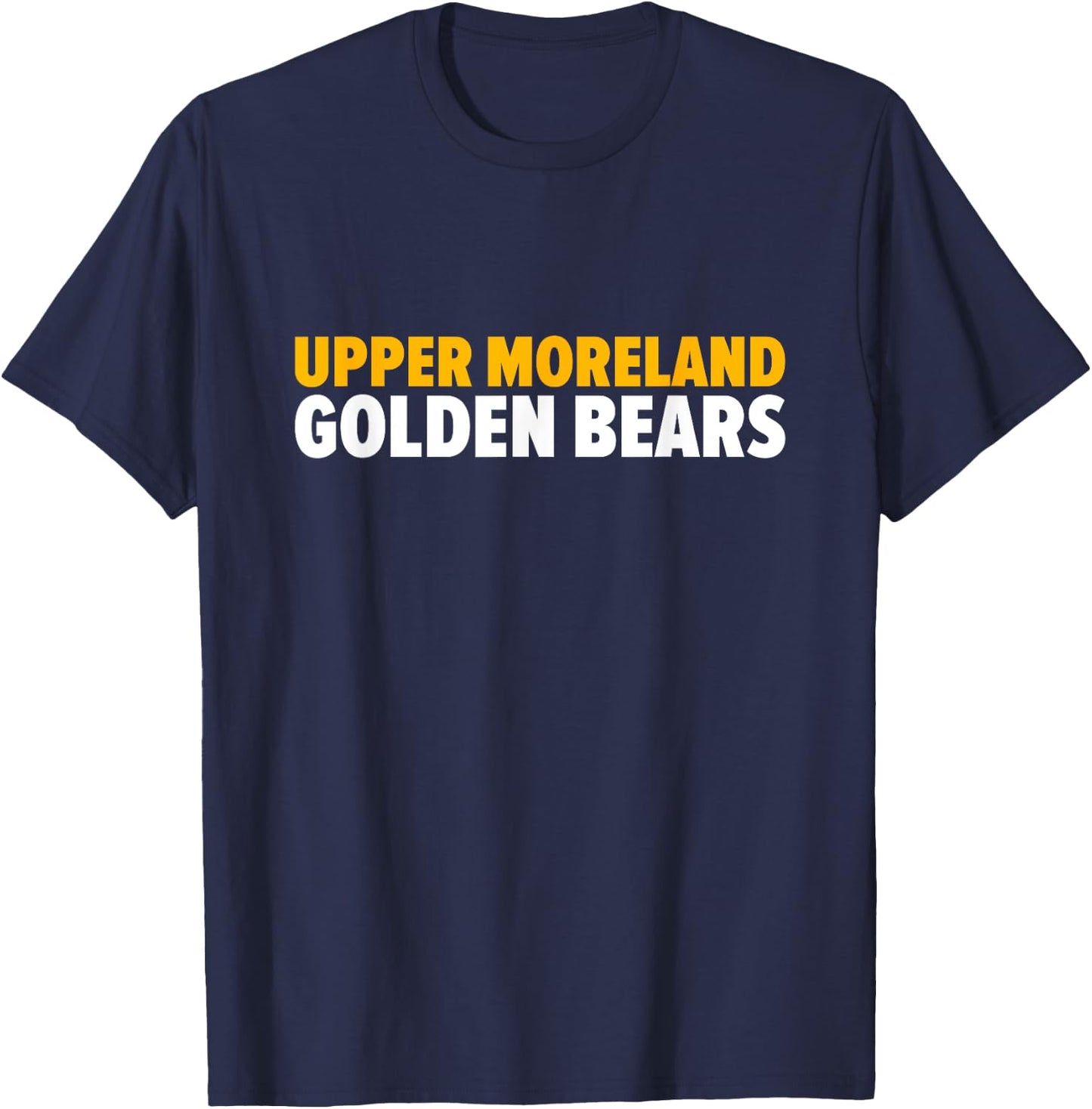 Upper Moreland Golden Bears Bold T-Shirt - T-Shirt | Navy