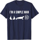Funny Pet Uromastyx Lizard Reptile Zoo Simple Man T-Shirt - T-Shirt | Navy