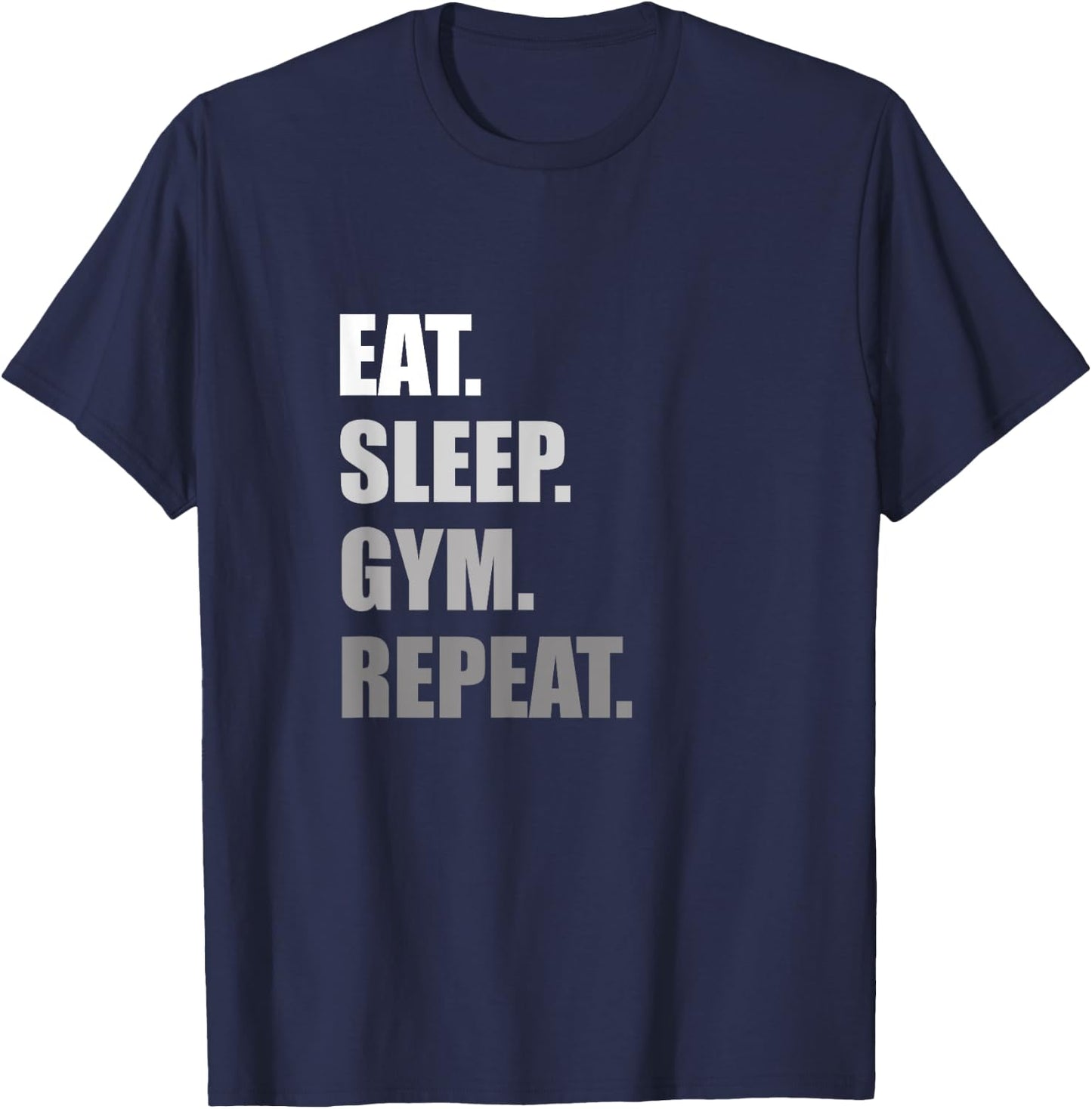 Funny Gym Workout T-Shirt - T-Shirt | Navy