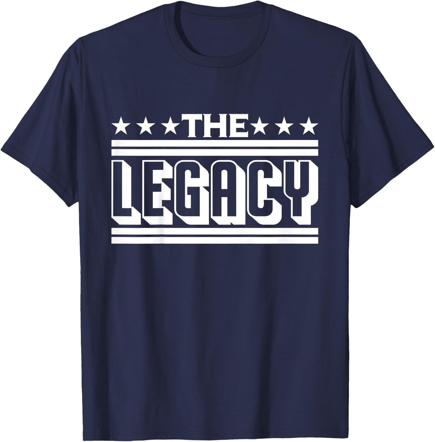 Kids The Legend The Legacy Matching Father son Father’s day T-Shirt - T-Shirt | Navy