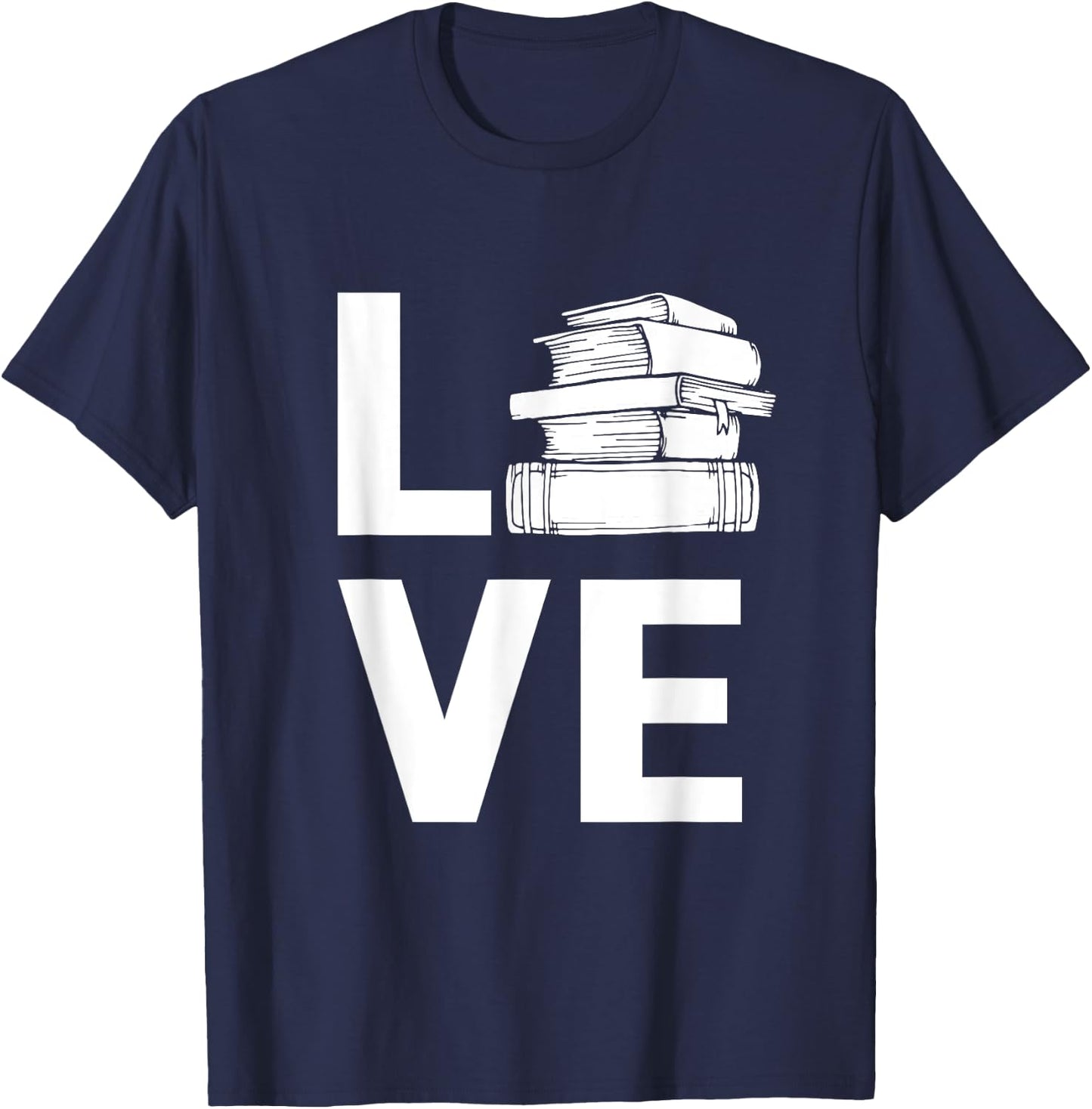 Love Reading T-Shirt - T-Shirt | Navy