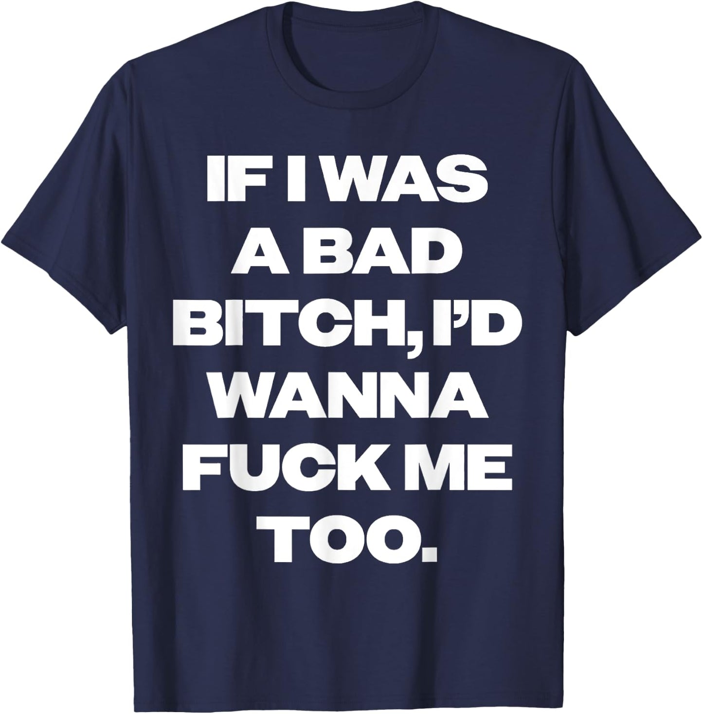 CONTROL INDUSTRY Nle Choppa - Bad Bitch , Small, Black T-Shirt - T-Shirt | Navy